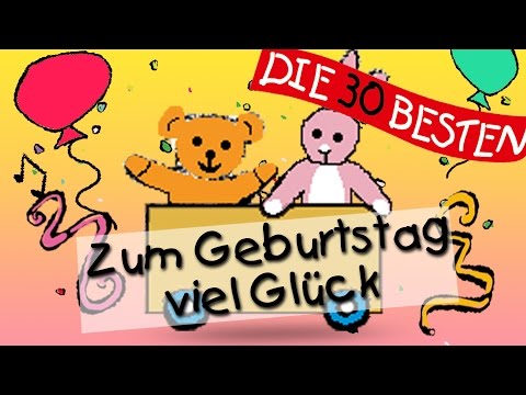 Zum Geburtstag - Traditionelle Kinderlieder || Kinderlieder