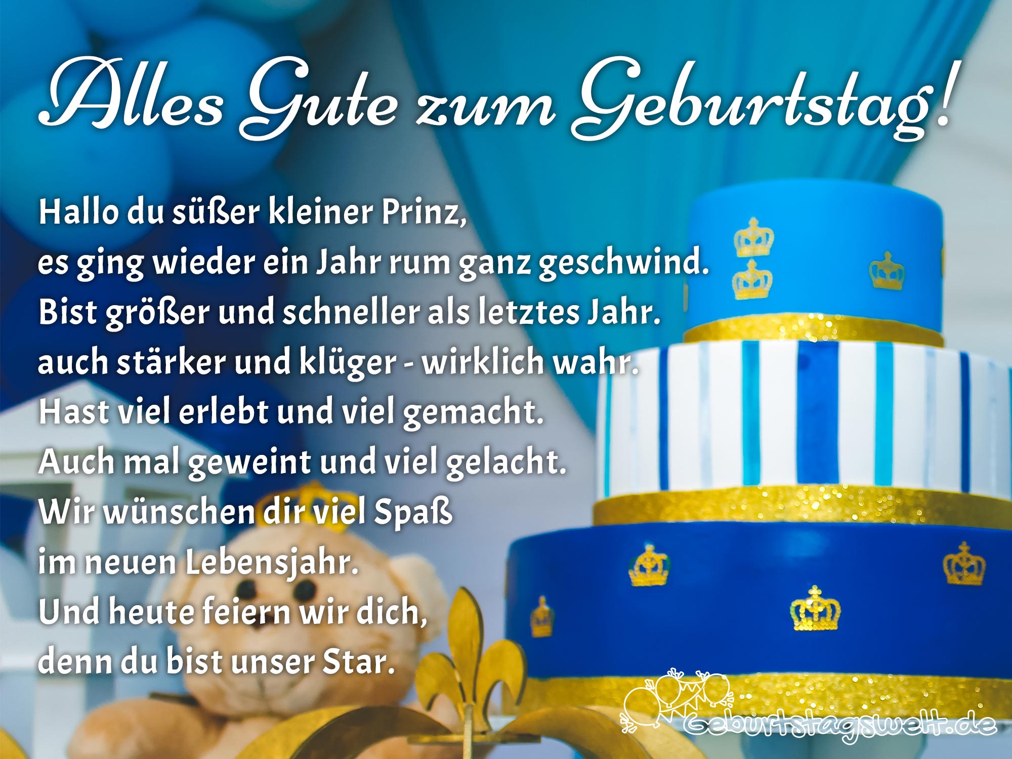 Alles Gute zum Geburtstag für Jungen