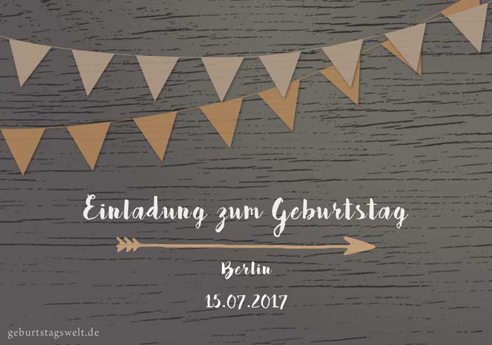 Einladungskarten Zum Geburtstag Kostenlos Gratis Einladung Drucken