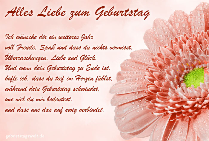 Zum liebe geburtstag glückwünsche Glückwünsche zum