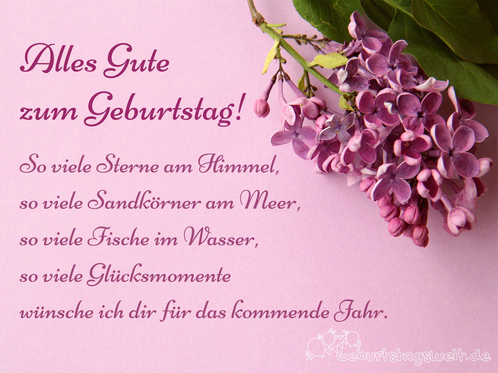 Alles Gute zum Geburtstag!