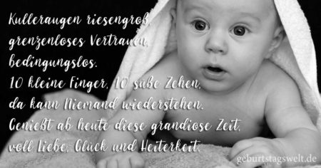 Gedicht zur Geburt