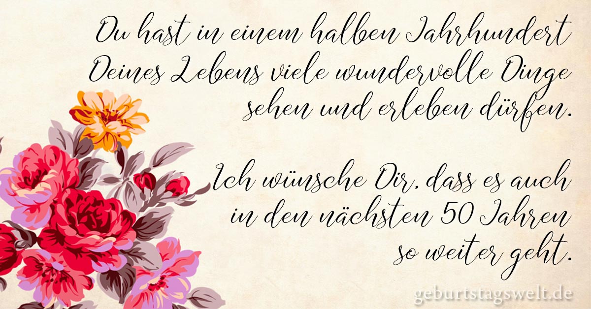 Geburtstag 50 Gedicht Related Keywords & Suggestions - Gebur