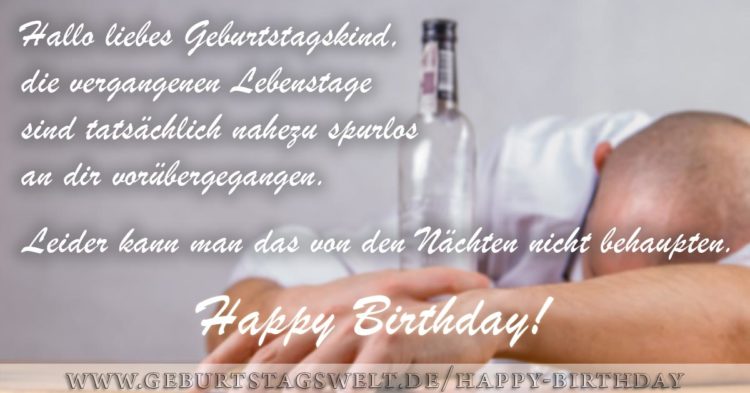 Hallo liebes Geburtstagskind ... Happy Birthday Bild